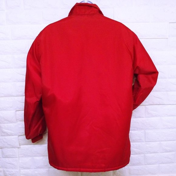 Vintage 70s West Wind Buccaneer Nylon Canvas Jacket -S Sherpa-lined Snaps Pocket - Picture 10 of 11
